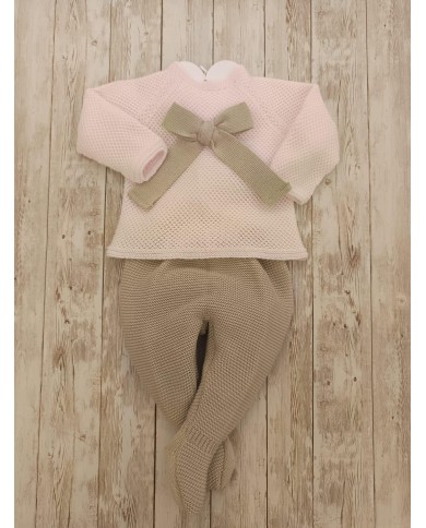 Tutina Bimba Juliana Beige/Rosa