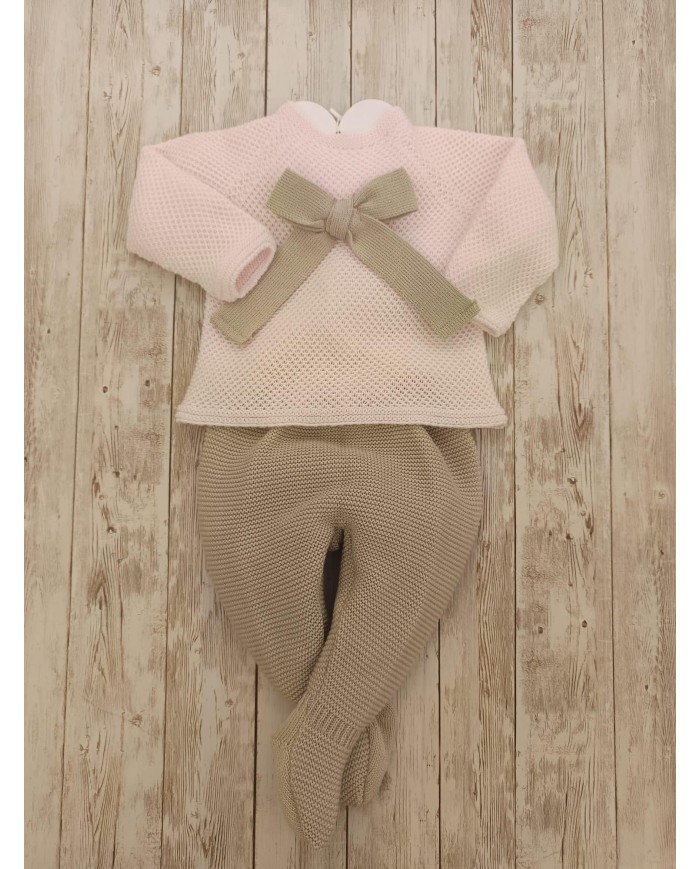 Tutina Bimba Juliana Beige/Rosa