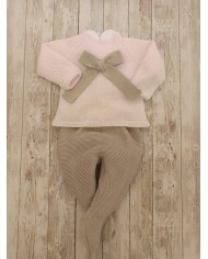 Tutina Bimba Juliana Beige/Rosa