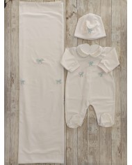 Tutina Coccode' cotone bio rosa