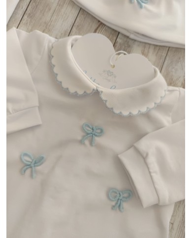 Corredino Bisou fiocchi in rilievo