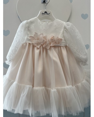 Abito battesimale rosa