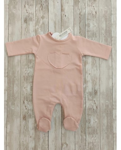 Tutina Coccode' cotone bio rosa